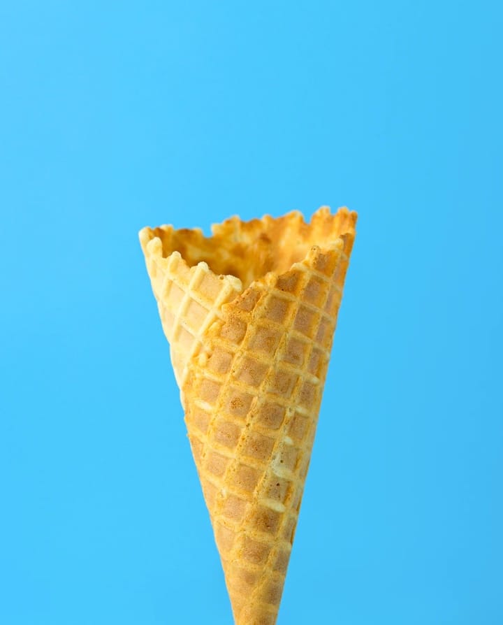 Picture of an icecream cone